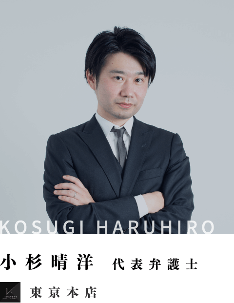 代表弁護士小杉晴洋